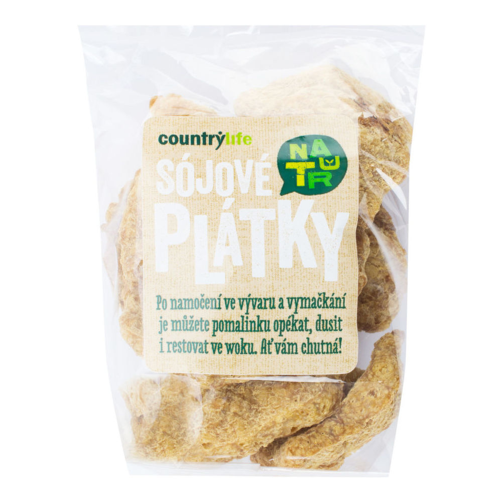 Sójové plátky 100 g COUNTRY LIFE 